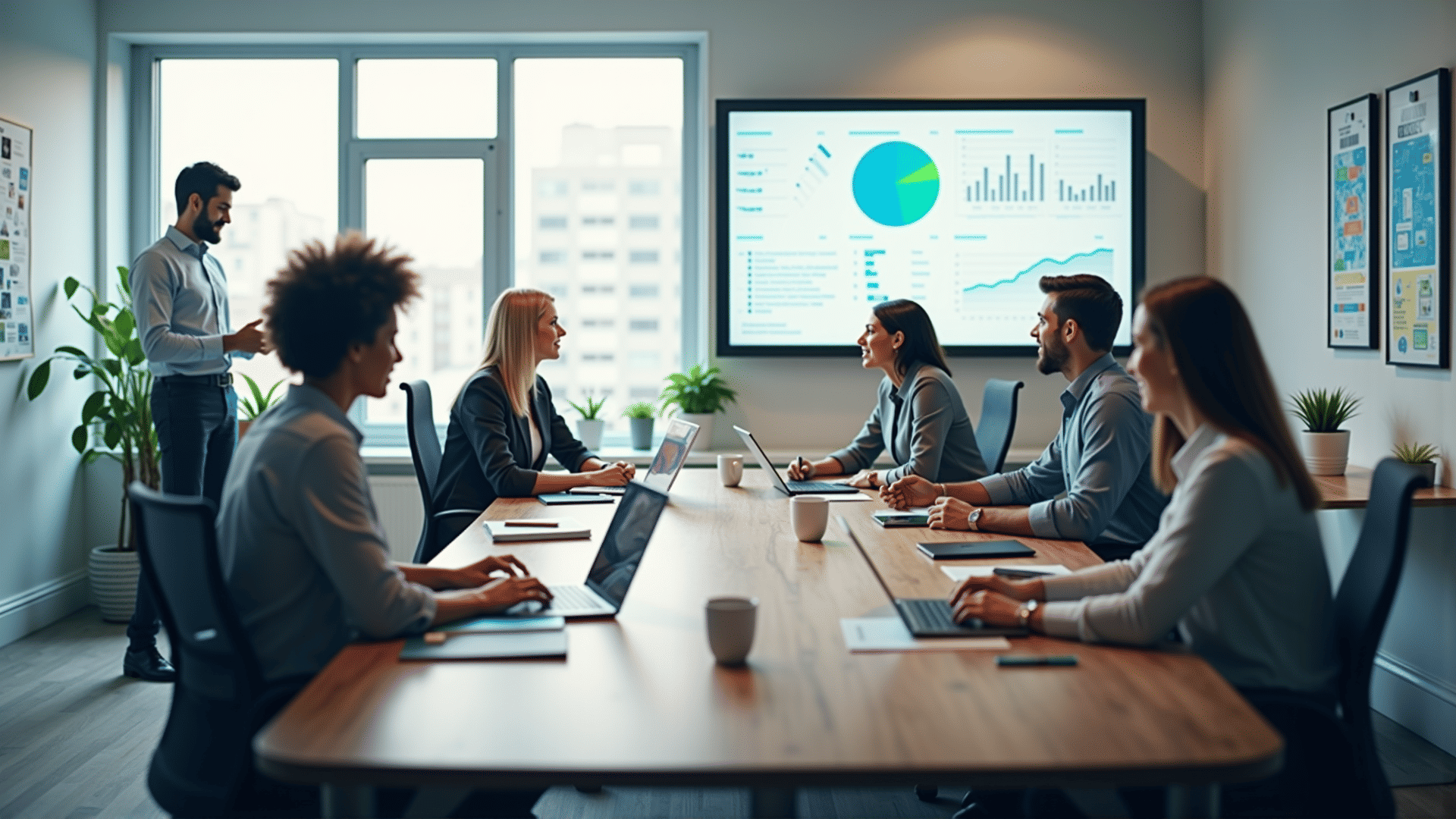 Team managing wireless services