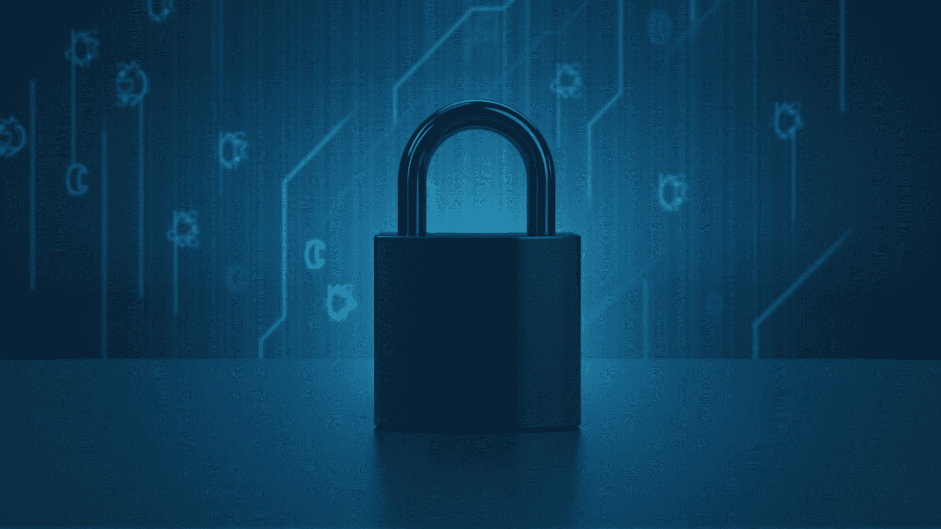 Digital security padlock